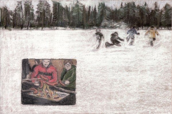 Ilonpitoa Suomen tundralla