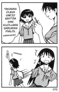 Azumanga Daioh varjo