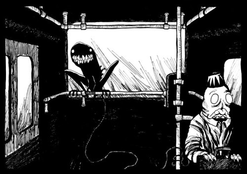 Linja-autossa on hauska matkustaa...