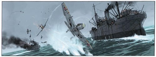 Varoitus: Taistelu saattaa siirtää huomiota pois taidokkaasti piirretystä vedestä.