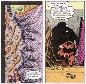 Juggernaut alkaa hermostua