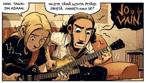 Akseli ja Aydin treeniksellä